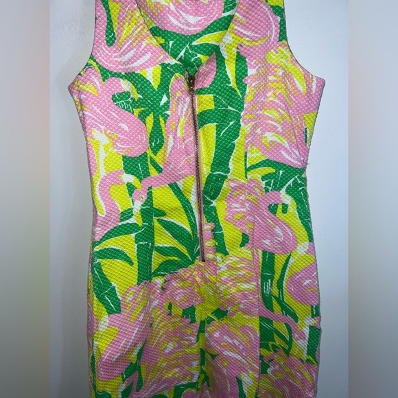 Lilly Pulitzer For Target Fan Dance Sleeveless Shift Mini Dress size 6 - Picture 10 of 14